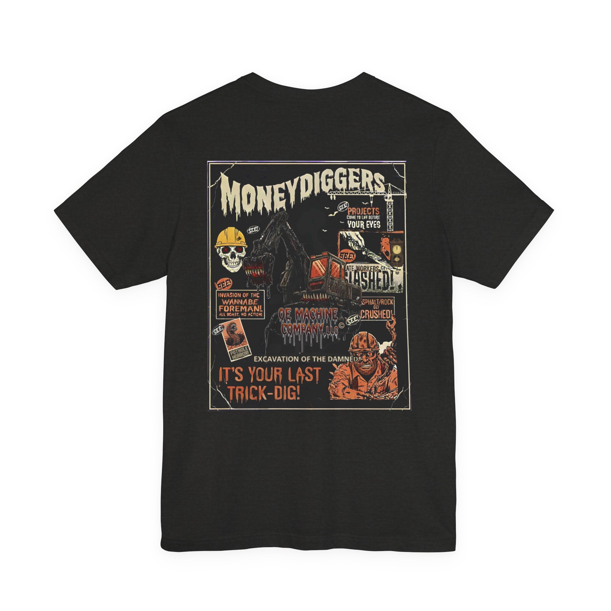 The Terror from the Trench, OE Machine Co. LLC Short Sleeve Tee - Image 5