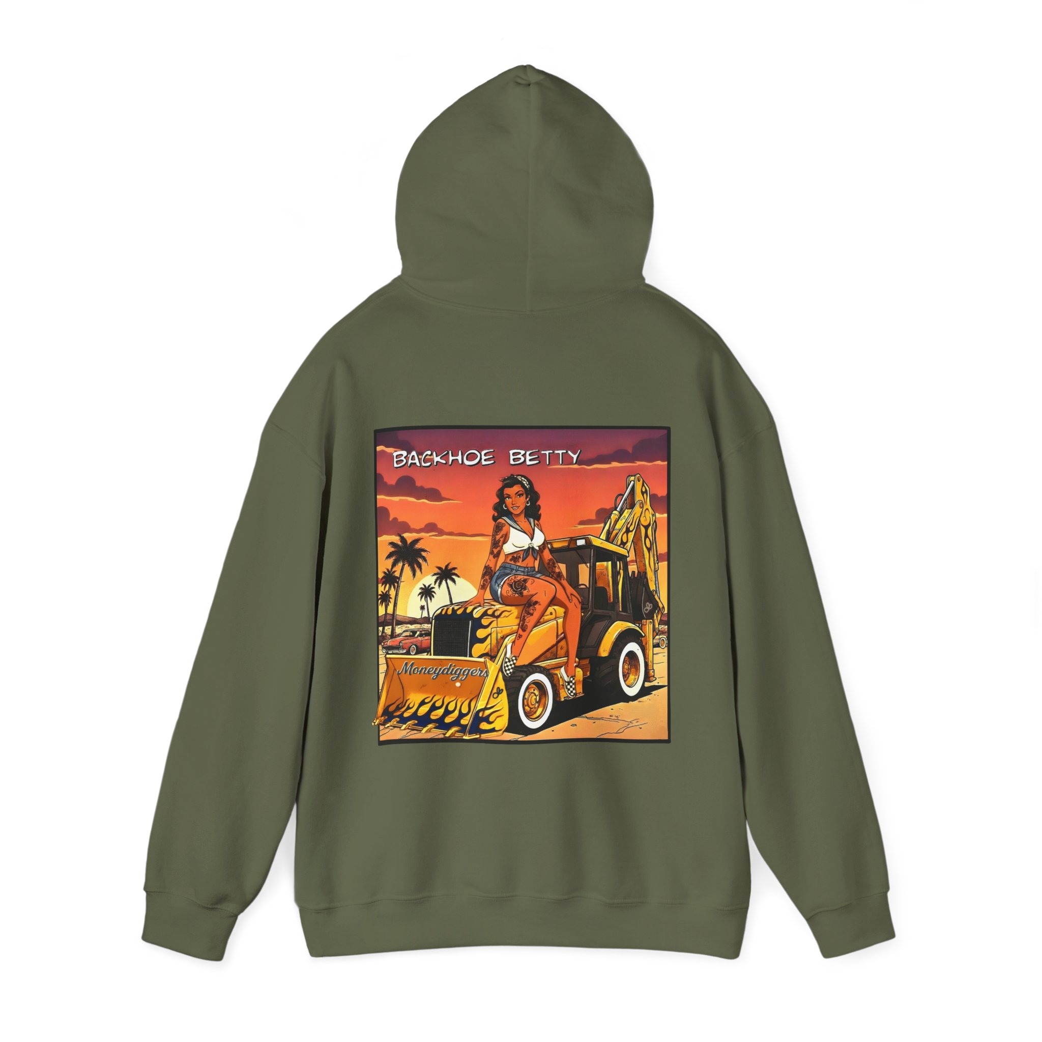 Backhoe Betty, OE Machine Co. LLC Hoodie - Image 15