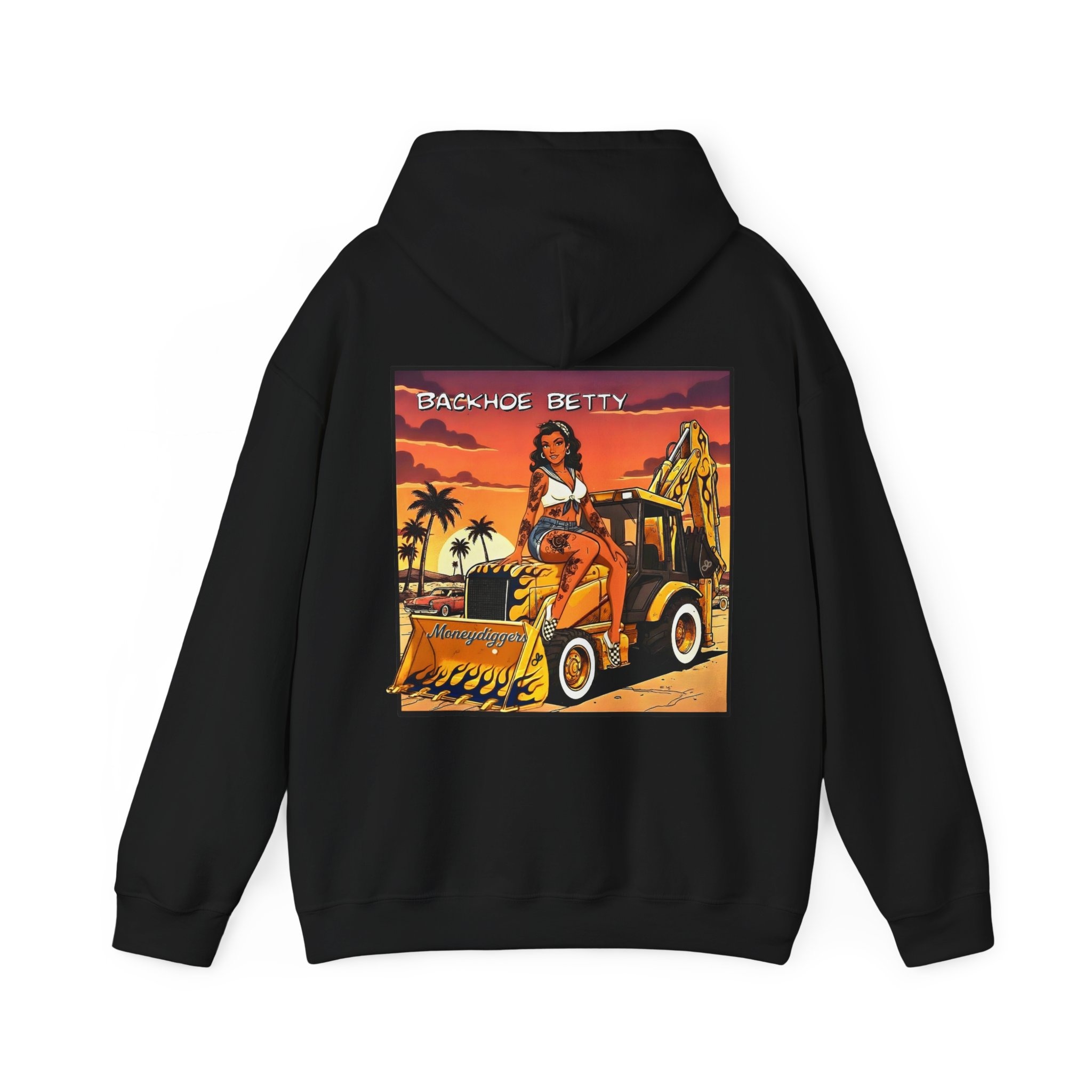 Backhoe Betty, OE Machine Co. LLC Hoodie - Image 6
