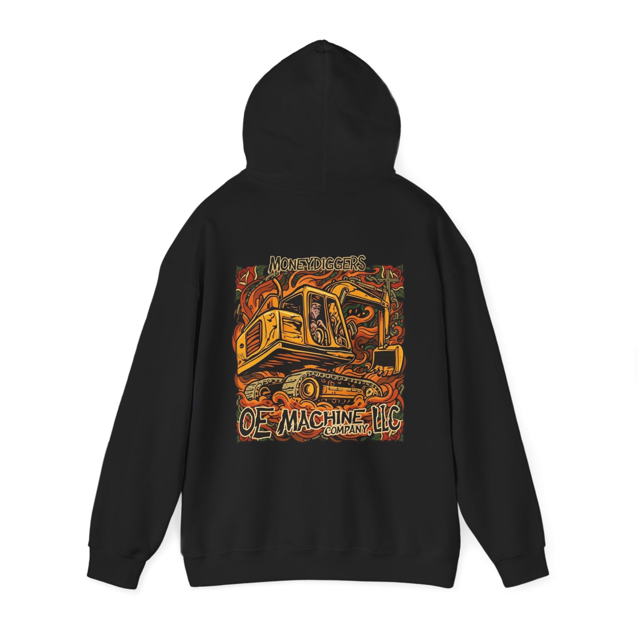 Mucking, OE Machine Co. Hoodie - Image 7