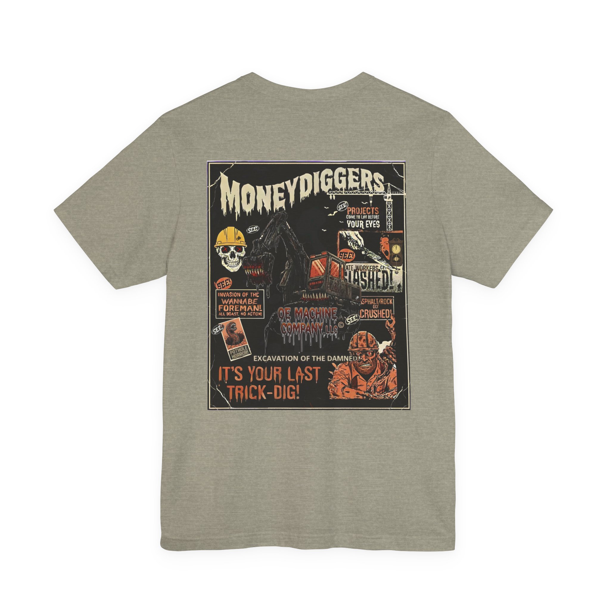 The Terror from the Trench, OE Machine Co. LLC Short Sleeve Tee - Image 8