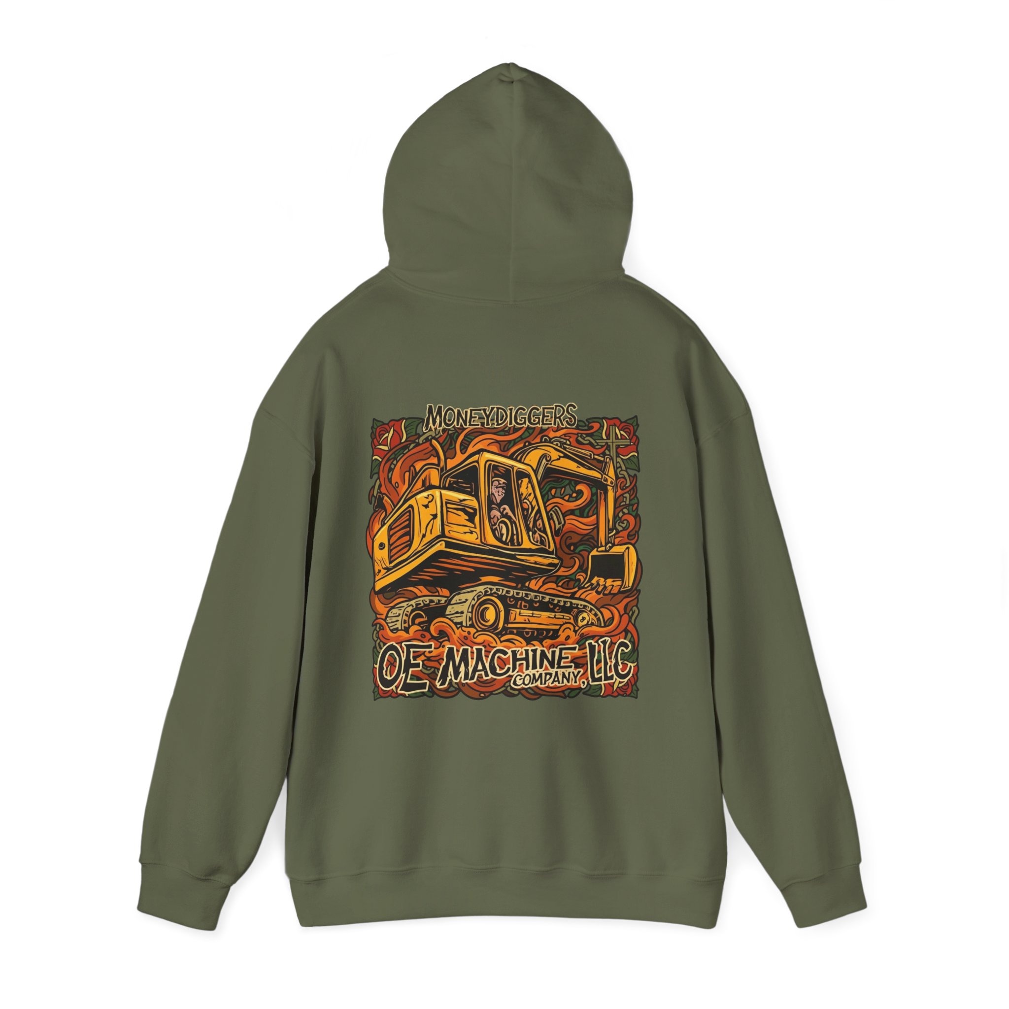 Mucking, OE Machine Co. Hoodie - Image 15