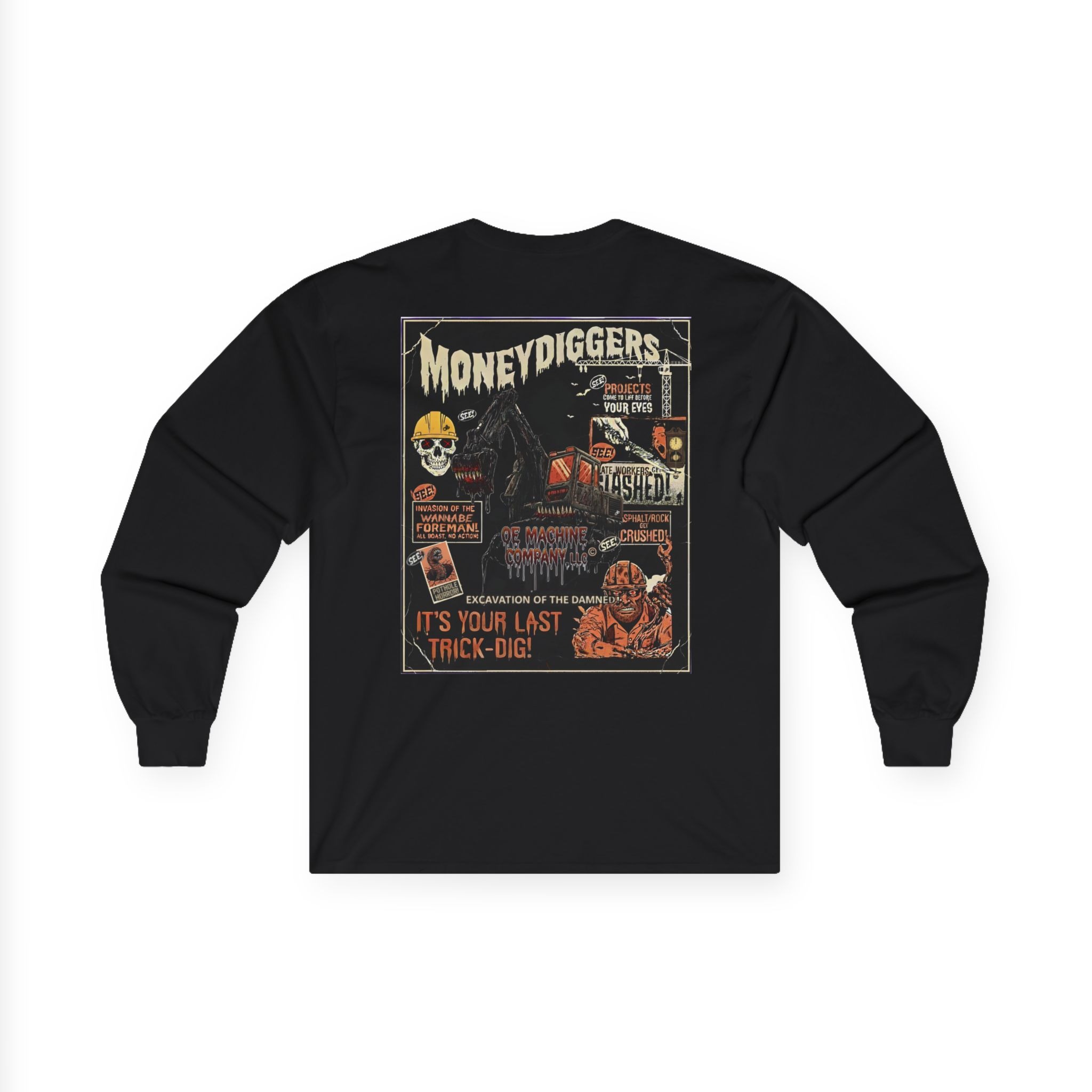 The Terror from the Trench, OE Machine Co. LLC Long Sleeve - Image 5