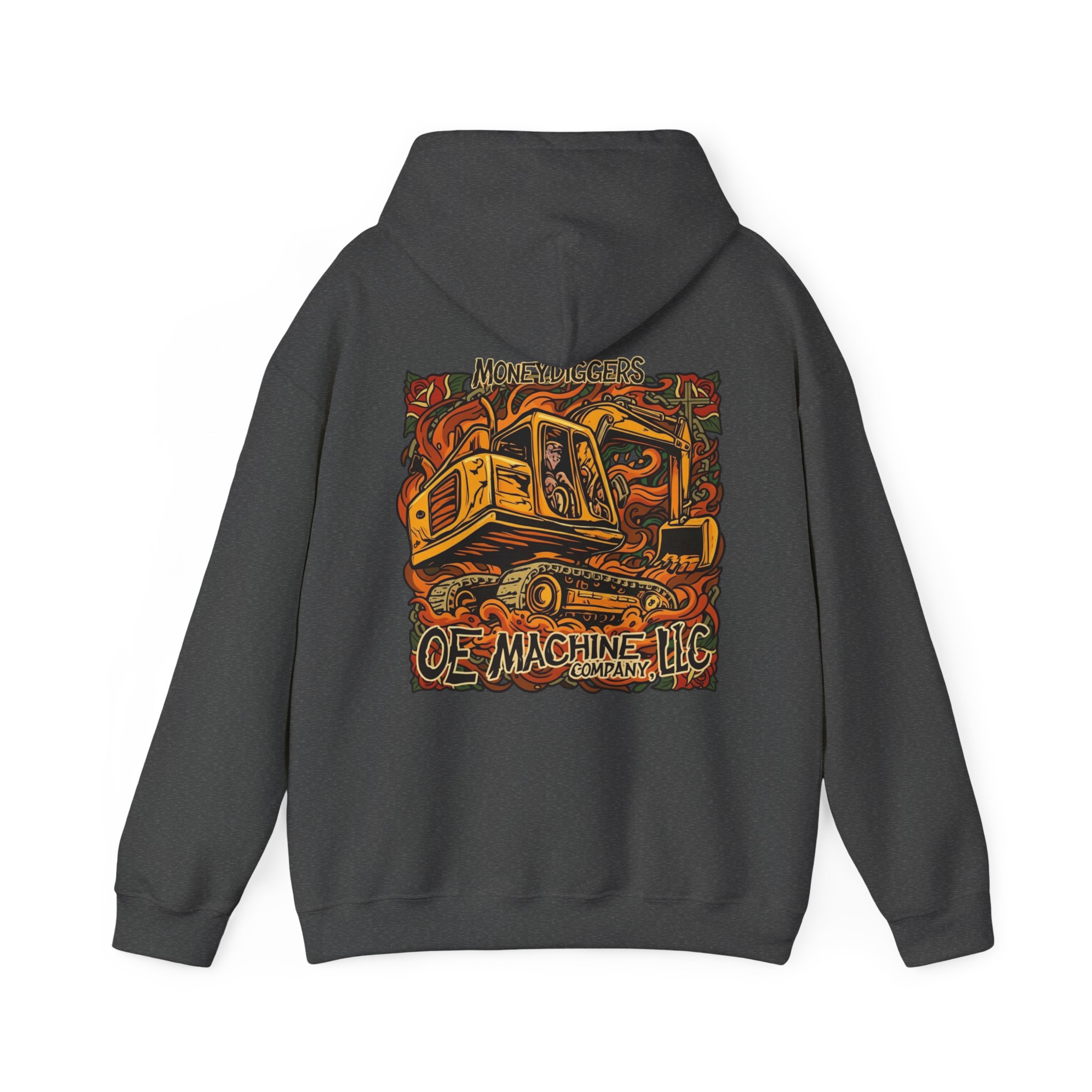 Mucking, OE Machine Co. Hoodie - Image 22