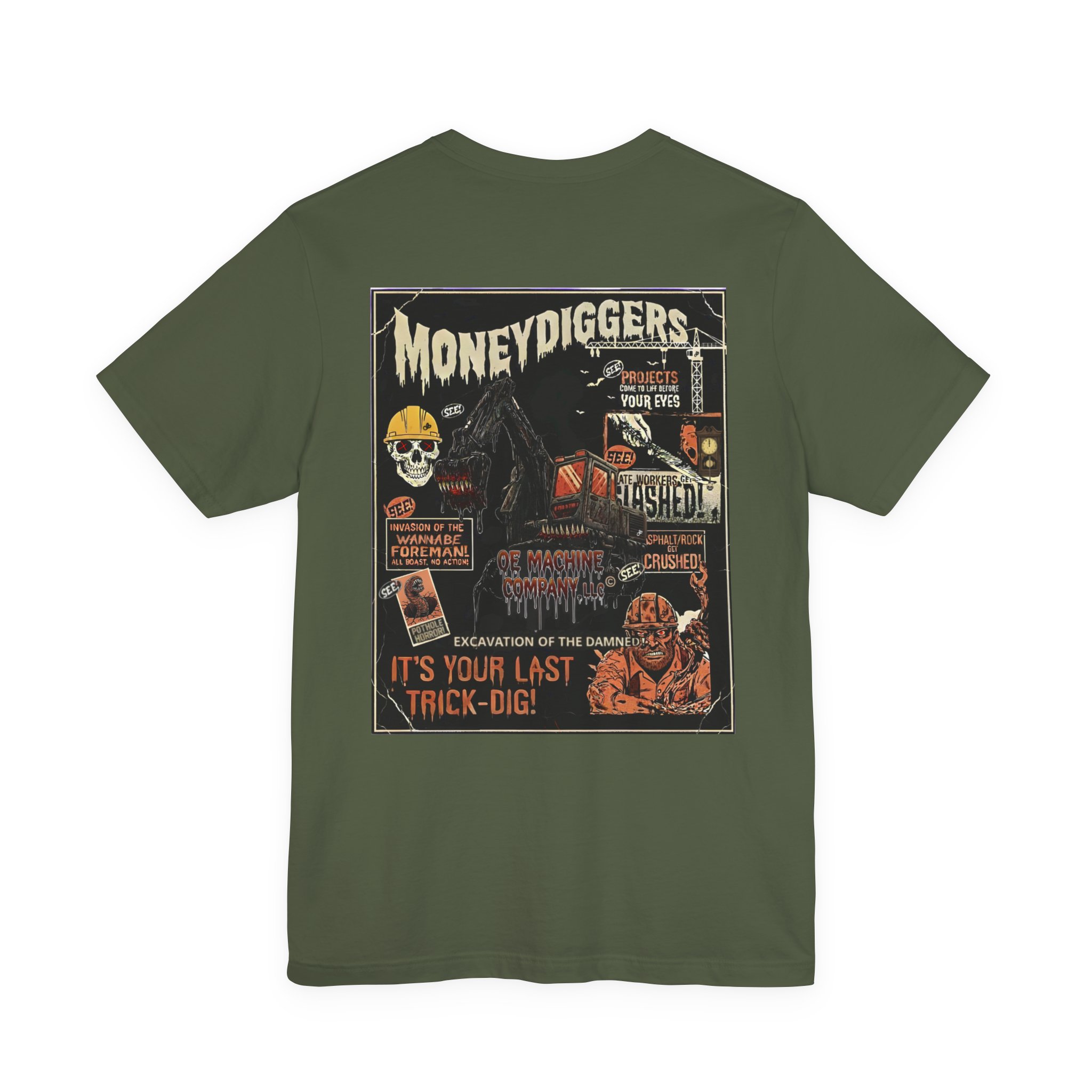 The Terror from the Trench, OE Machine Co. LLC Short Sleeve Tee - Image 11