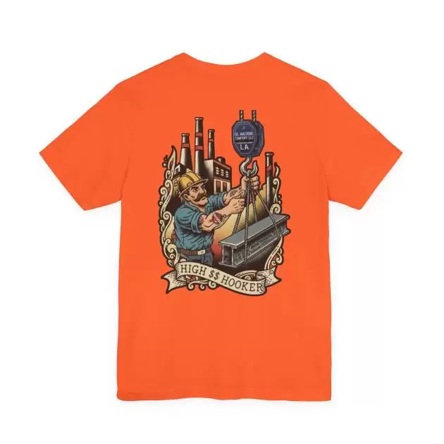 High $$ Hooker, OE Machine Co. LLC Short Sleeve Tee