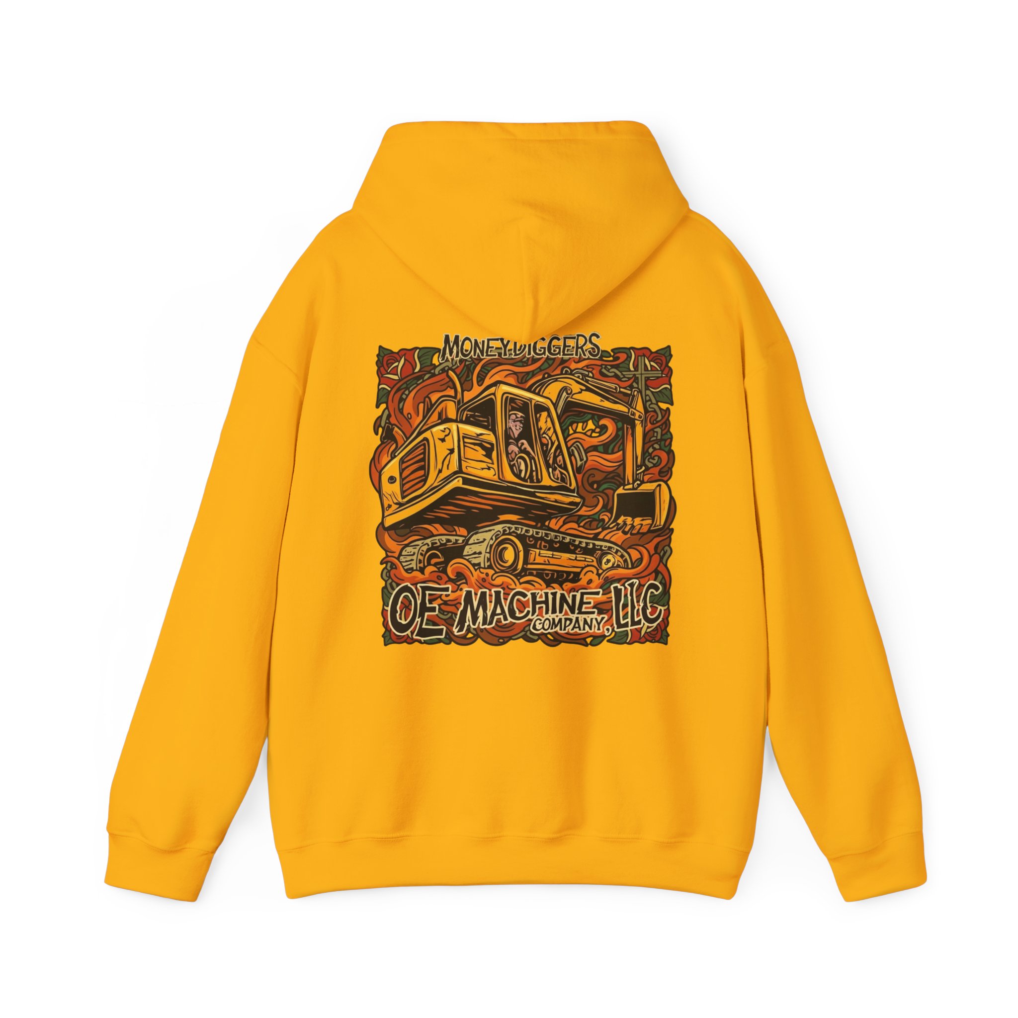 Mucking, OE Machine Co. Hoodie - Image 3