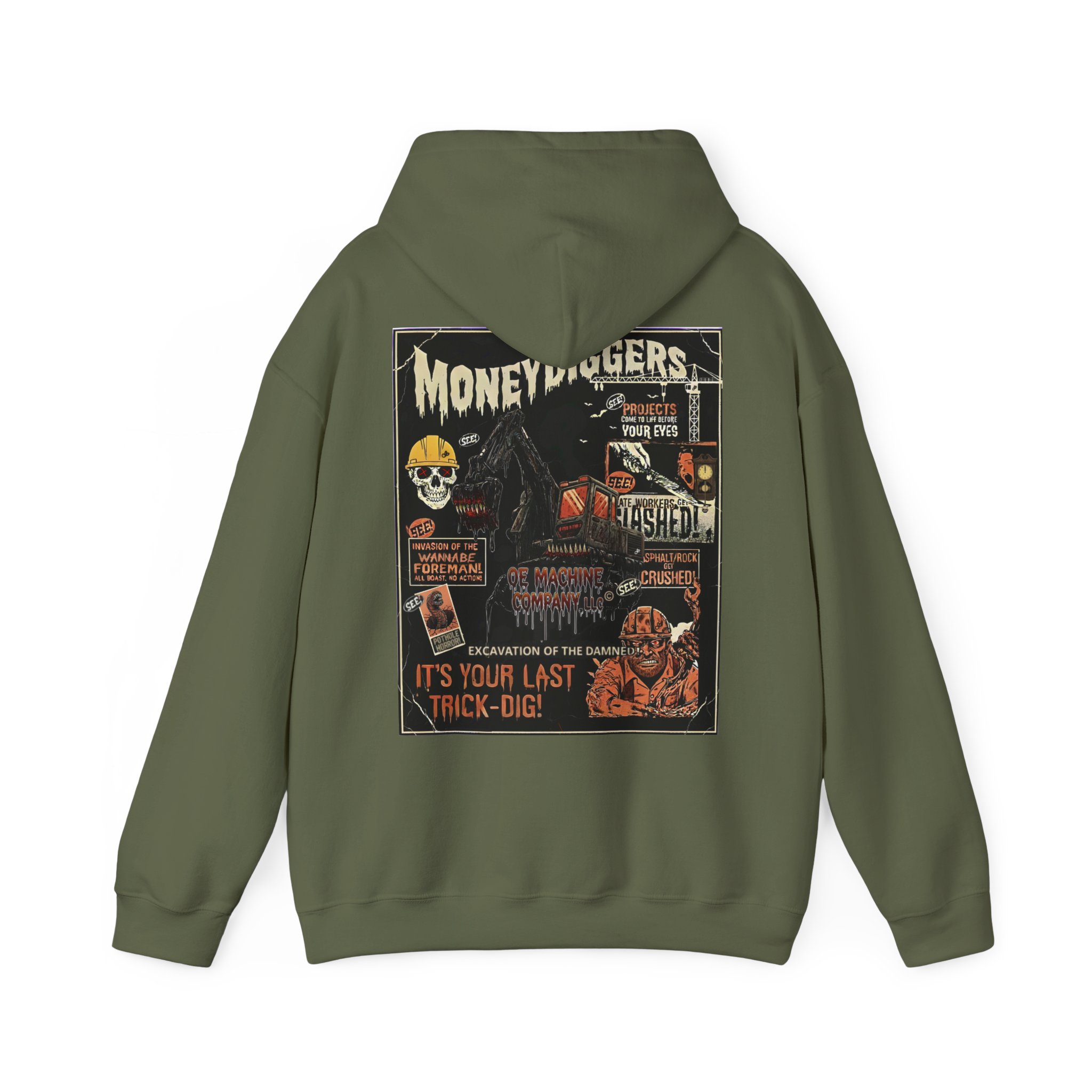 The Terror from the Trench, OE Machine Co. LLC Hoodie - Image 13