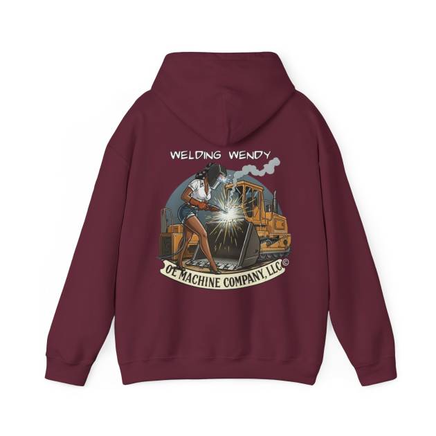 Welding Wendy, OE Machine Co. Hoodie