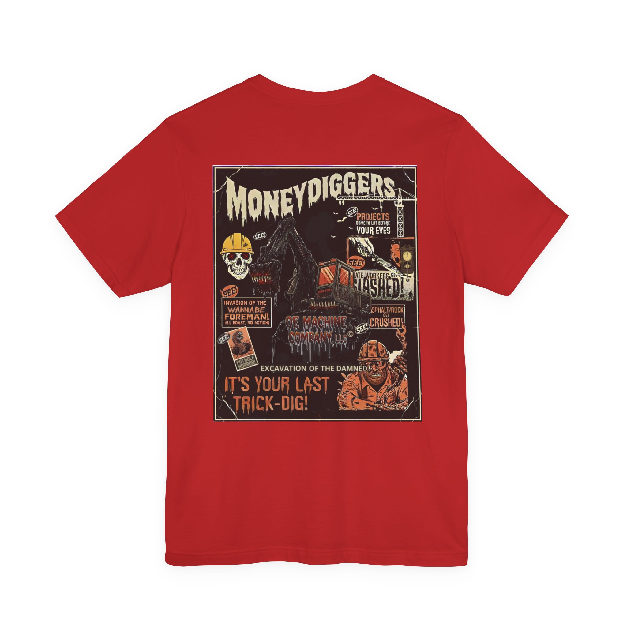 The Terror from the Trench, OE Machine Co. LLC Short Sleeve Tee - Image 14