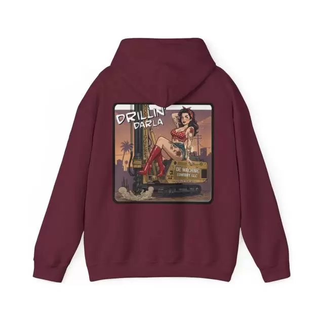 Drillin' Darla, OE Machine Co LLC Hoodie
