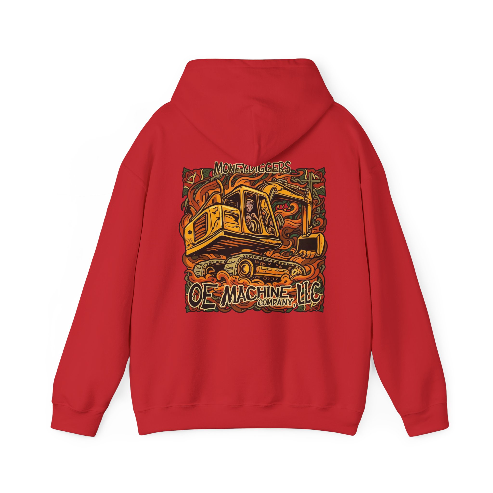 Mucking, OE Machine Co. Hoodie - Image 30