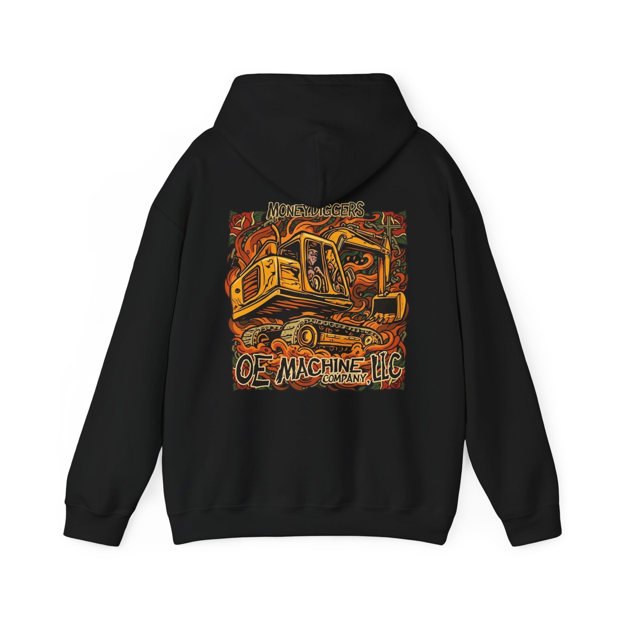 Mucking, OE Machine Co. Hoodie - Image 6