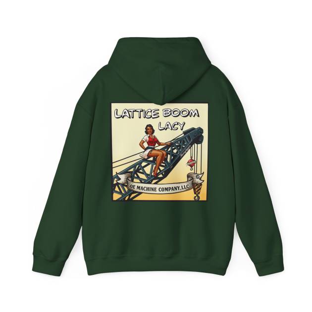 Lattice Boom Lacy, OE Machine Co. Hoodie