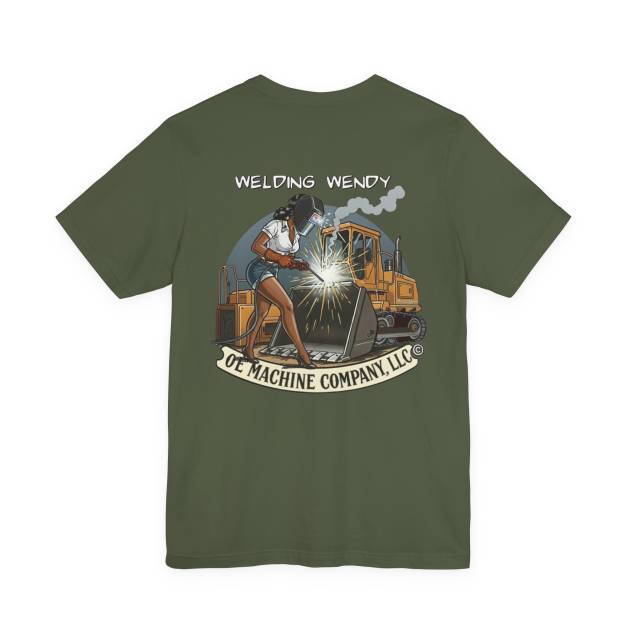 Welding Wendy, OE Machine Co. LLC Short Sleeve Tee