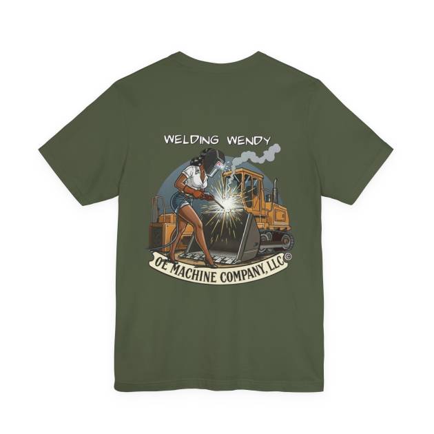 Welding Wendy, OE Machine Co. LLC Short Sleeve Tee
