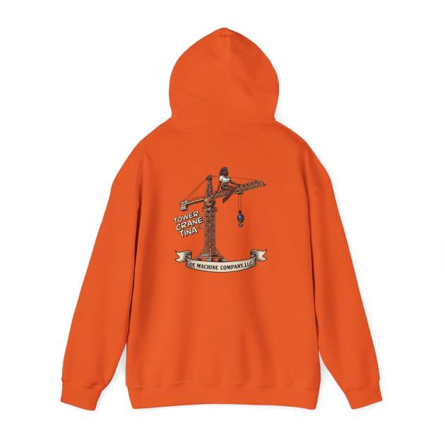 Tower Crane Tina, OE Machine Co. LLC Hoodie