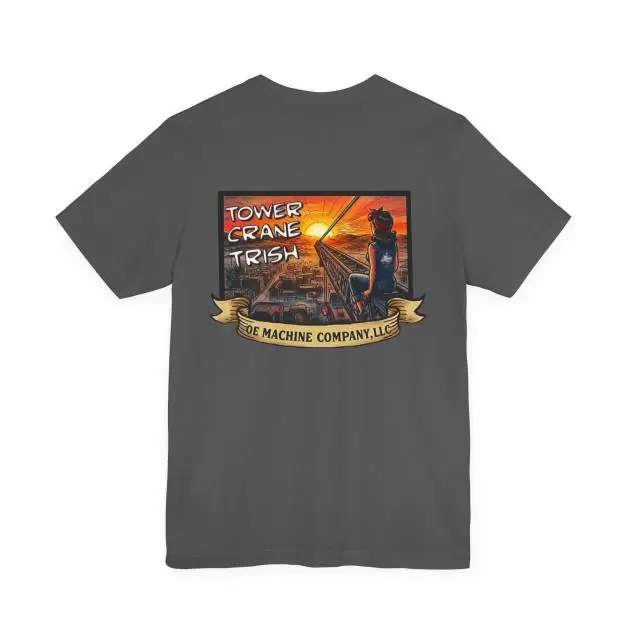 Tower Crane Trish, OE Machine Co. Short Sleeve Tee